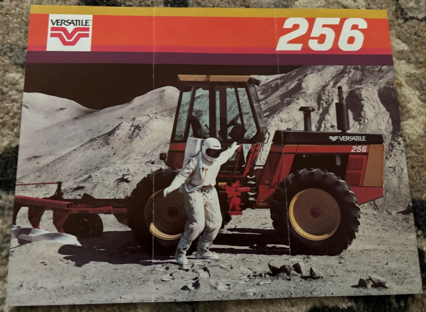 Versatile 256 Bidirectional Tractor For 1984 Brochure AMIL26