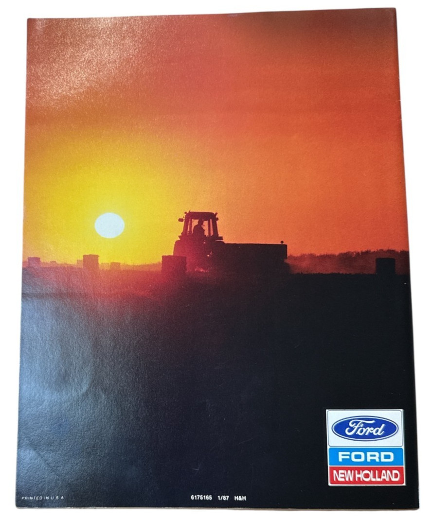 New Holland A Buyer’s Guide 1987 Tractors,Wagons,Farm Equipment Brochure