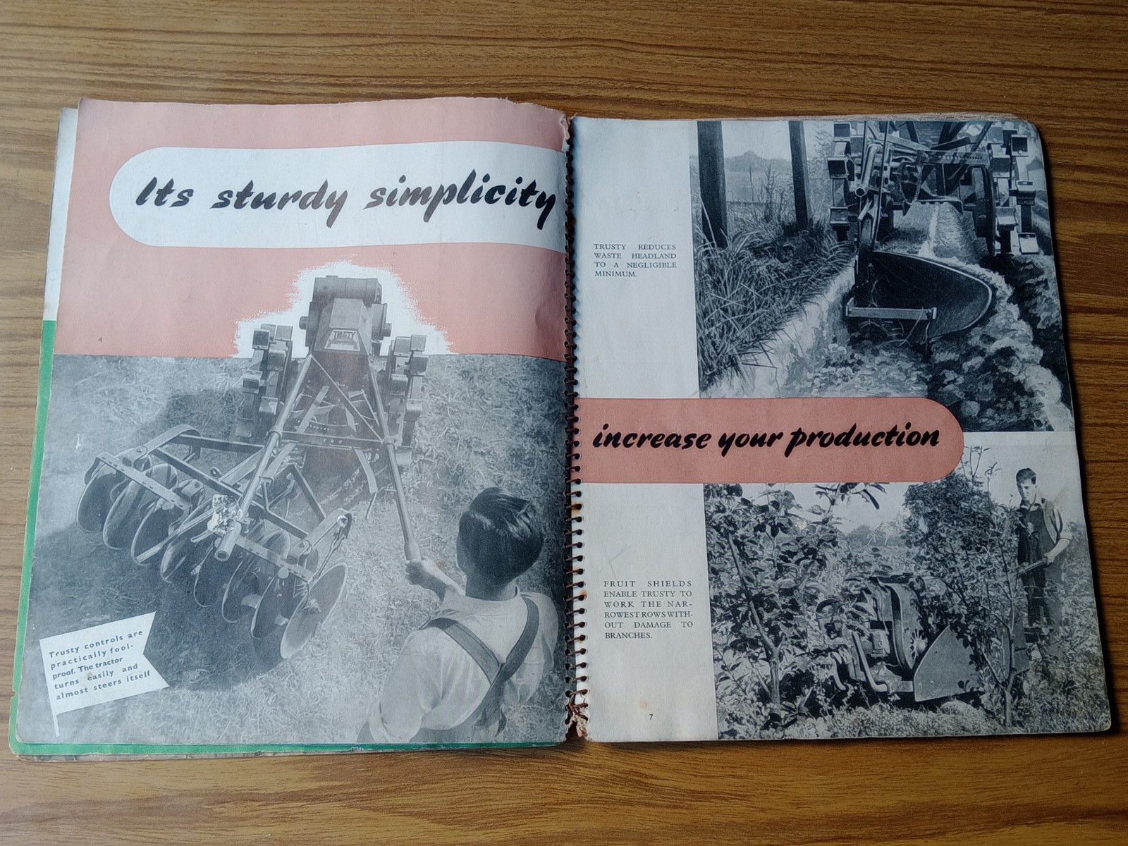 ANTIQUE CATALOG TRACTORS LONDON LTD TRUSTY FOR POWER VERSATITITY FARM EQUIPMENT