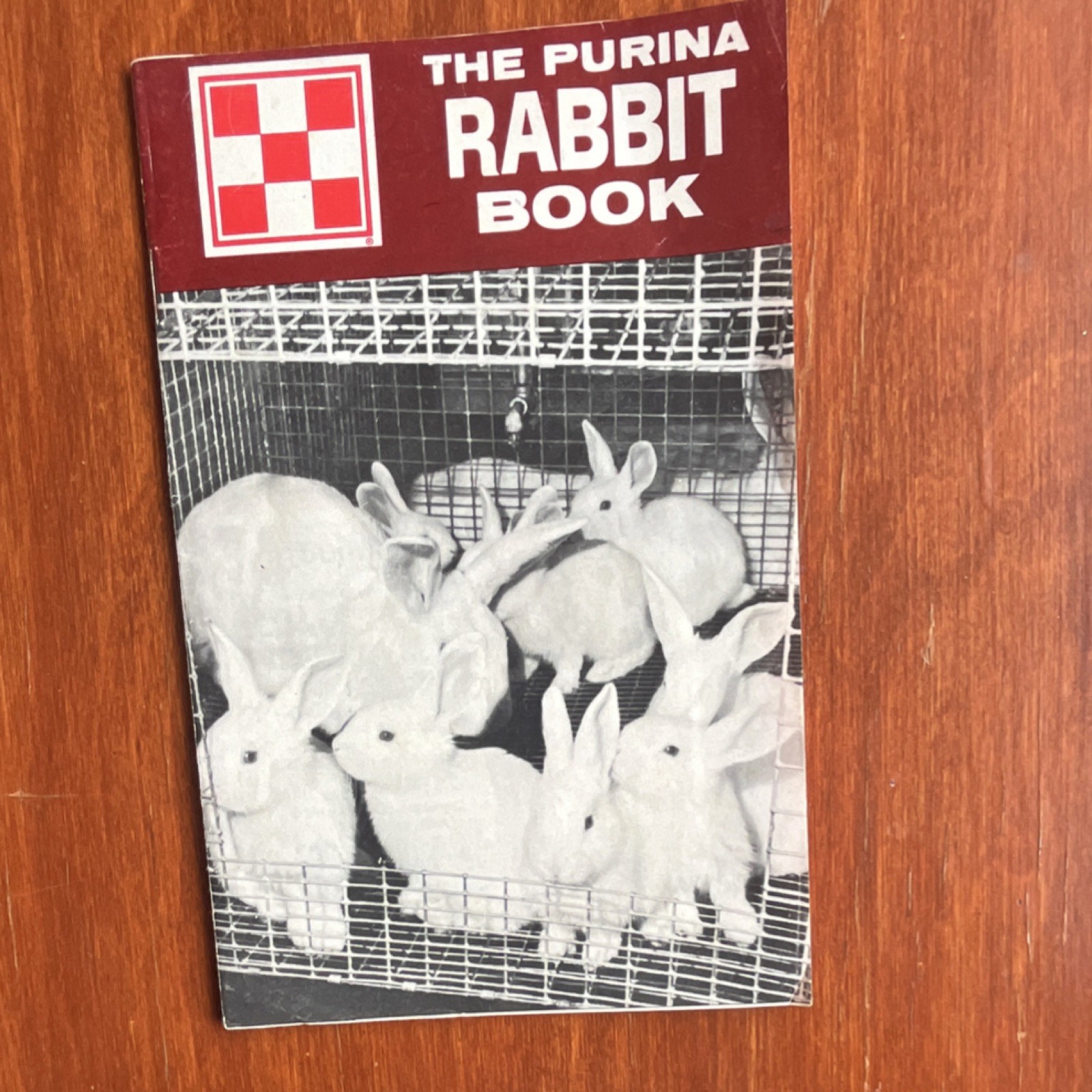 Purina Rabbit Book Brochure 1979 Original Agriculture Advertising