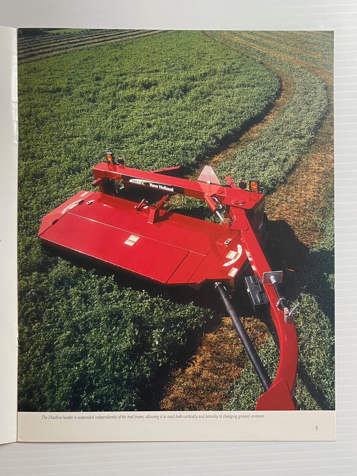 New Holland *1409-1442* Discbine Mower Sales Brochure (Original Brochure) 2007