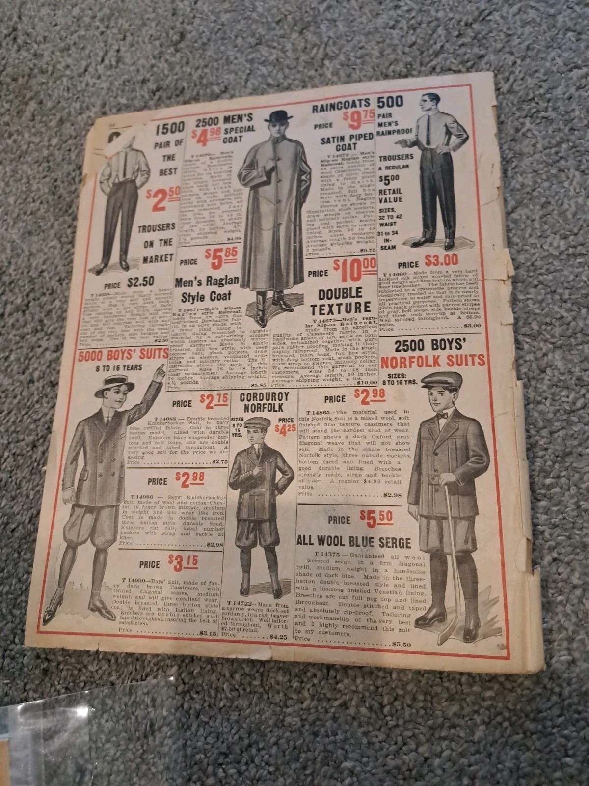 1914 Galloway Catalog Farm Equipment Plows Clothing Stoves
