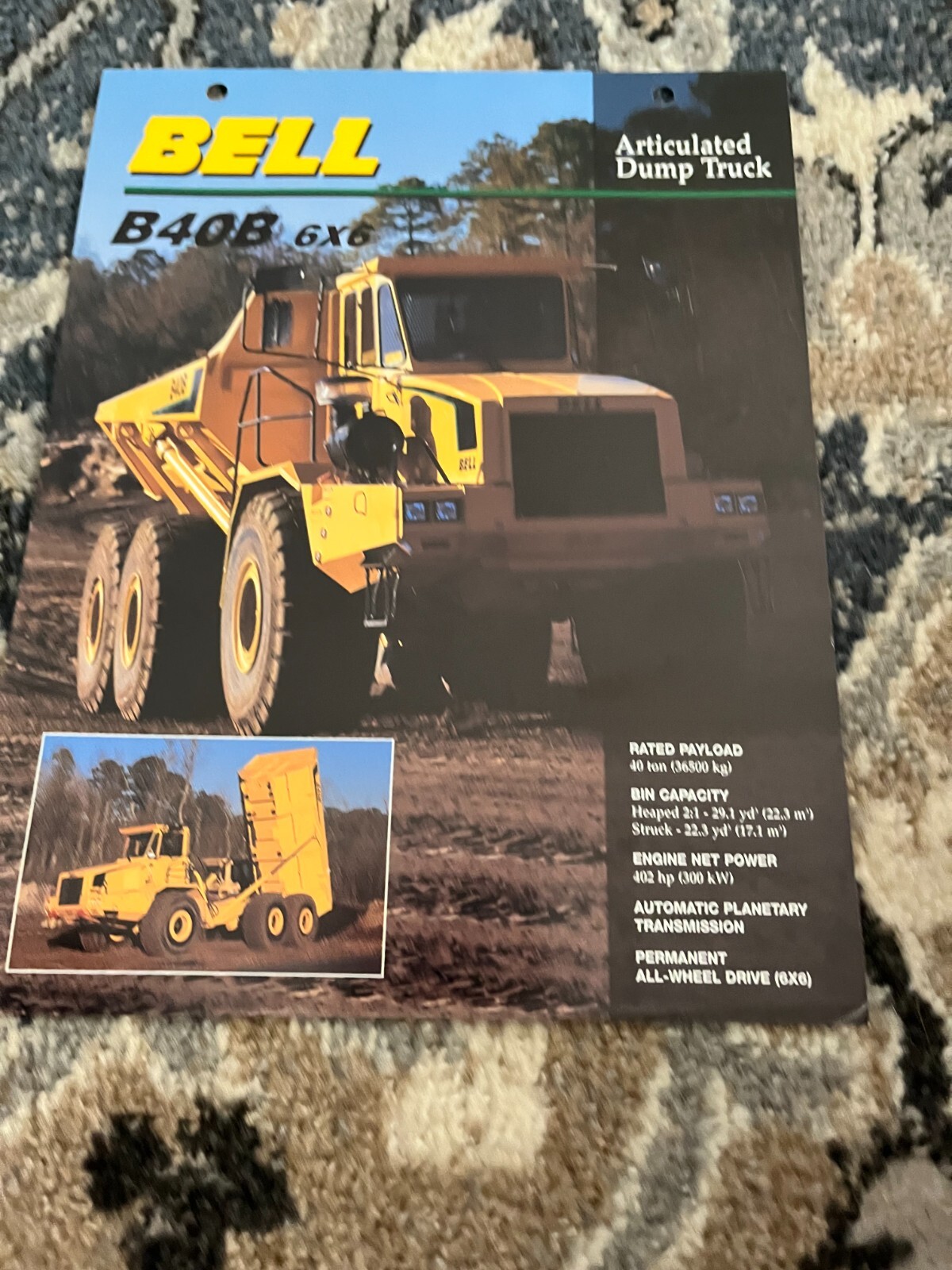 Bell B40B Truck Brochure FCCA