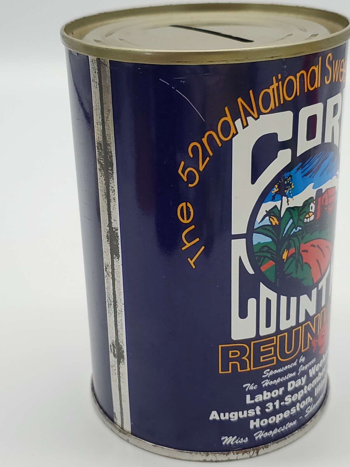 1995 National SWEETCORN FESTIVAL Hoopeston, Illinois American National Can Bank