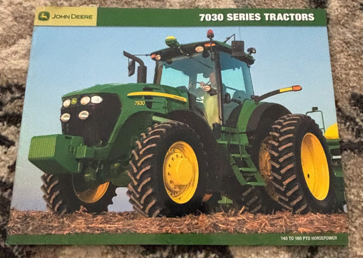 John Deere 7630 7730 7830 7930 Tractor For 2006 Brochure FCCA25