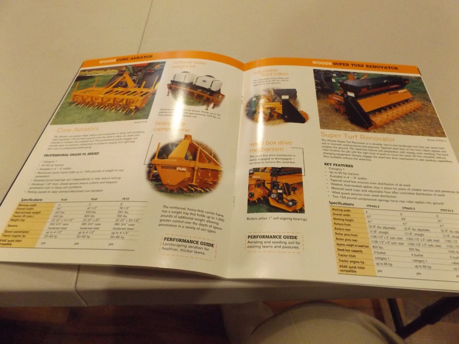 WOODS LANDSCAPE EQUIPMENT, WOODS, GANNON, HERITAGE LIT. # B-04024 2011