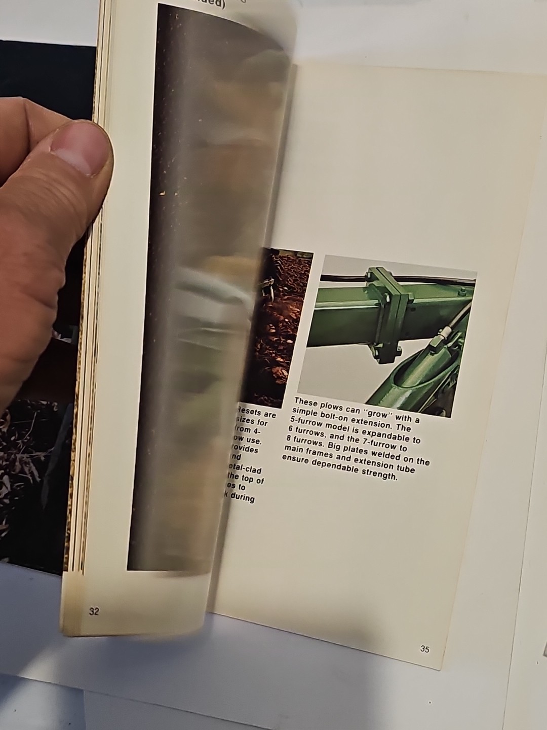 John Deere Moldboard Plows For 1975 Sales Brochure Complete
