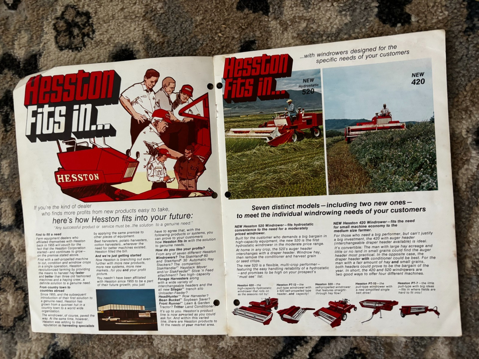Hesston Buyers Guide For 1970 Brochure DCPA26