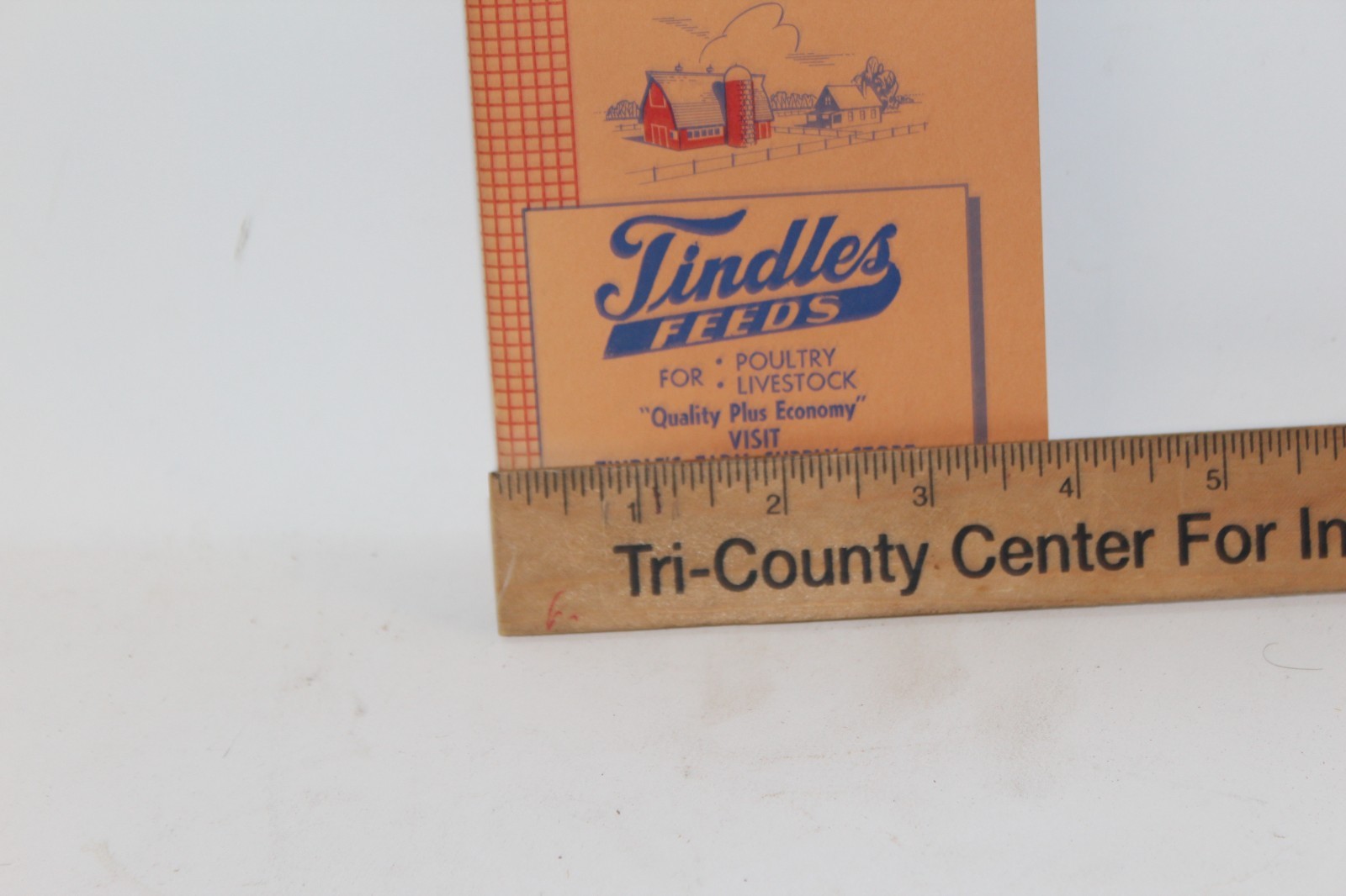 Vintage Tindles Feed Poultry Livestock Farmers Hand Book 1969-1970