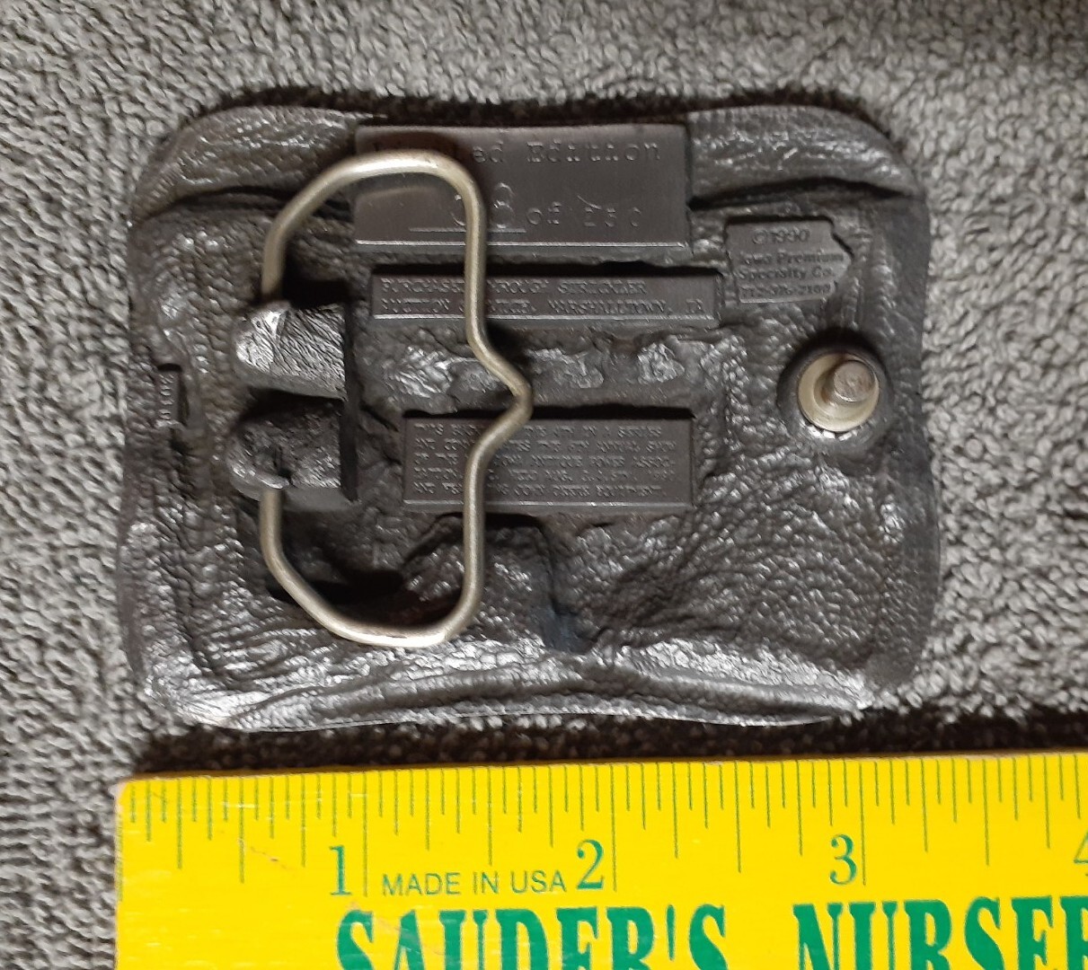 1990 Mid-Iowa Antique Power Association, Inc., Marshalltown, Iowa Belt Buckle