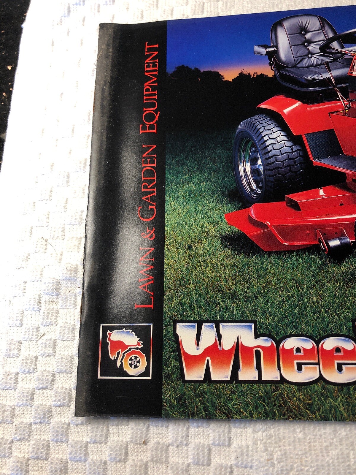 NOS 1986 Toro Wheel Horse Lawn & Garden Brochure Catalog Vintage
