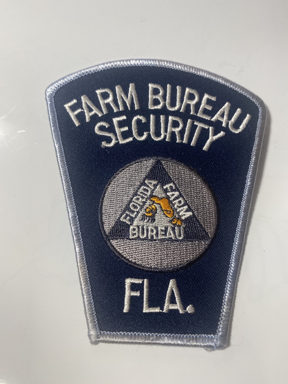 Farm Bureau Security FLA Embroidered Patch Florida NEW Last One -Sale!