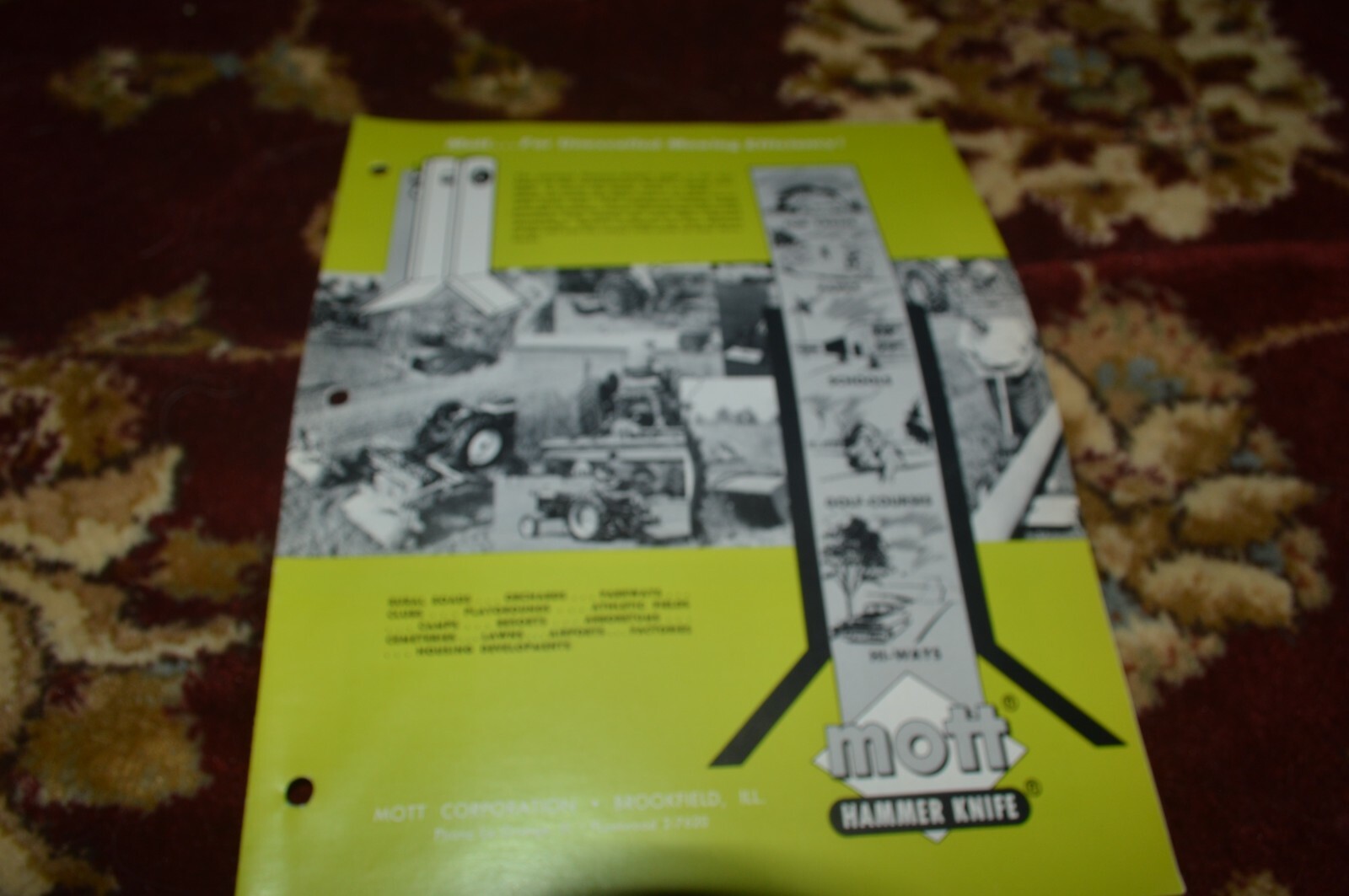 Mott Hammer Knife Brochure FCCA