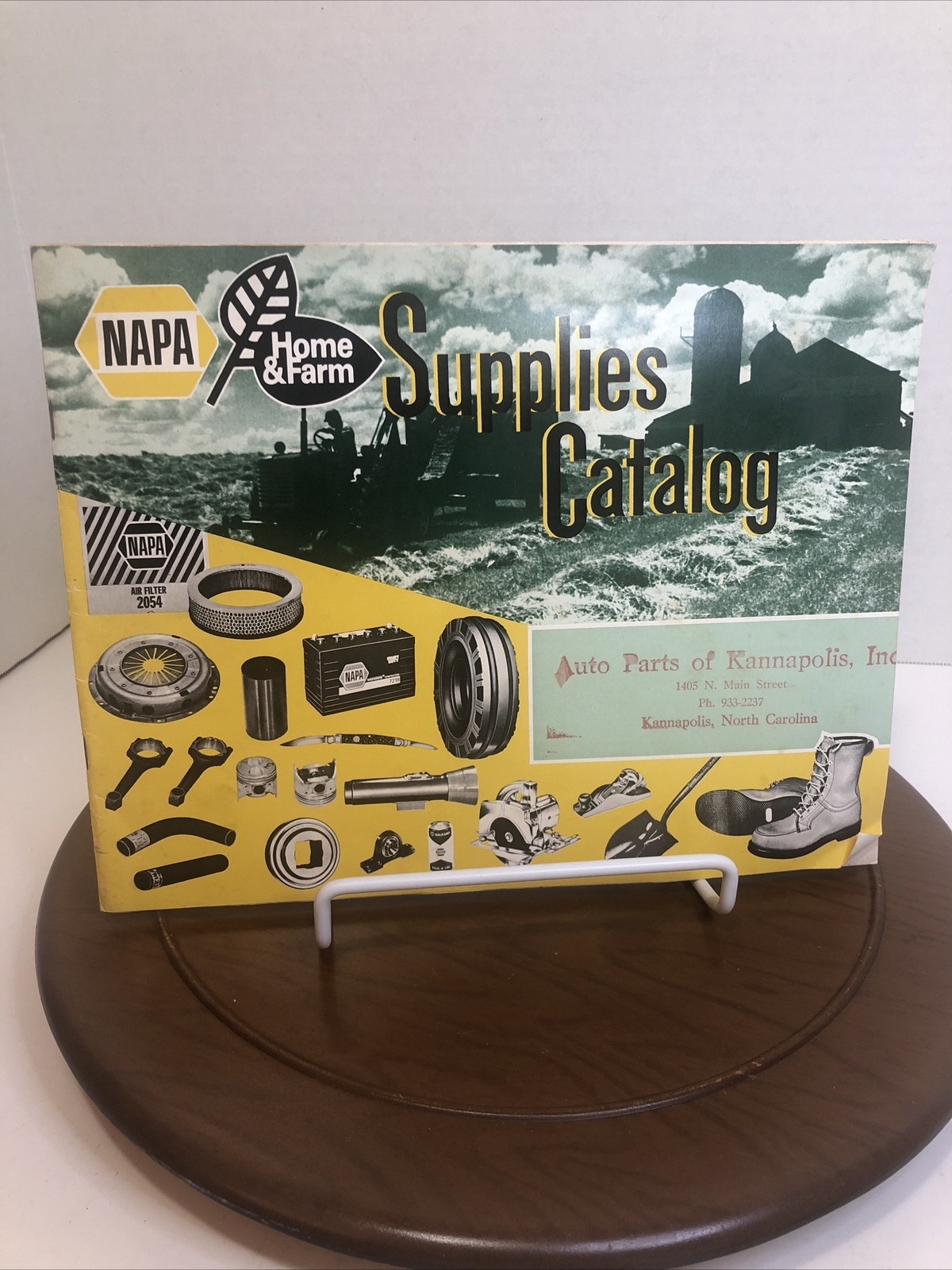 1969 NAPA Home Farm Supplies Vintage Catalog Ludington Michigan Part Equipment