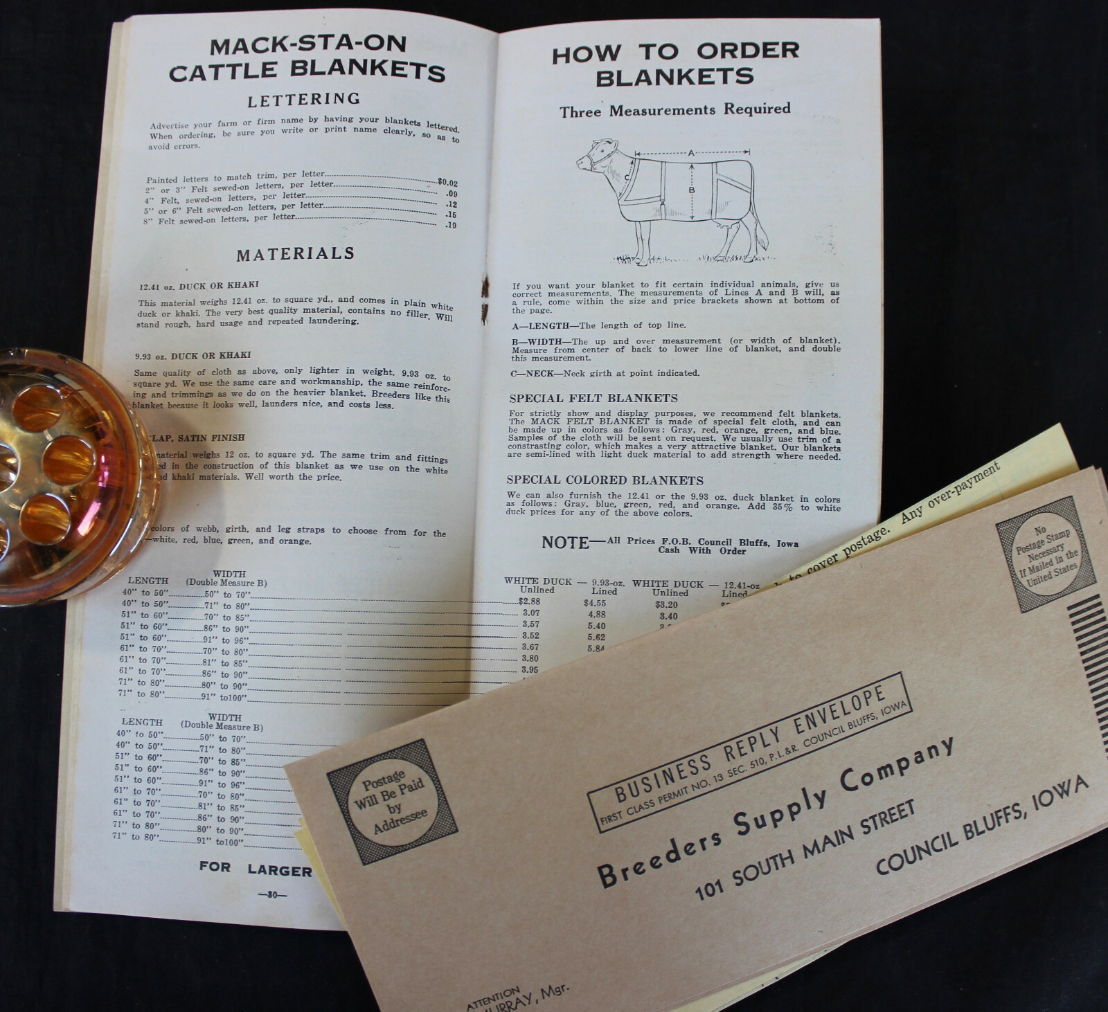 1941 BREEDERS SUPPLY CO. MONEY SAVER CATALOG #21 ~ COUNCIL BLUFFS, IOWA