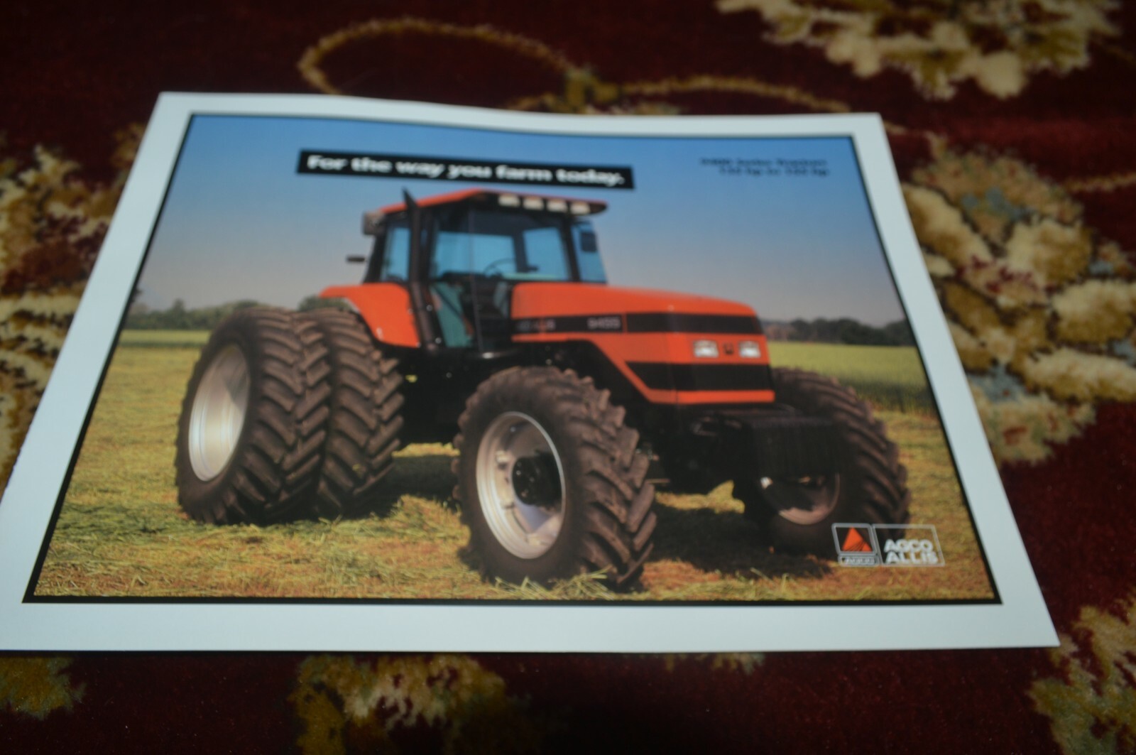 AGCO Allis Chalmers 9435 9455 Tractor Brochure FCCA
