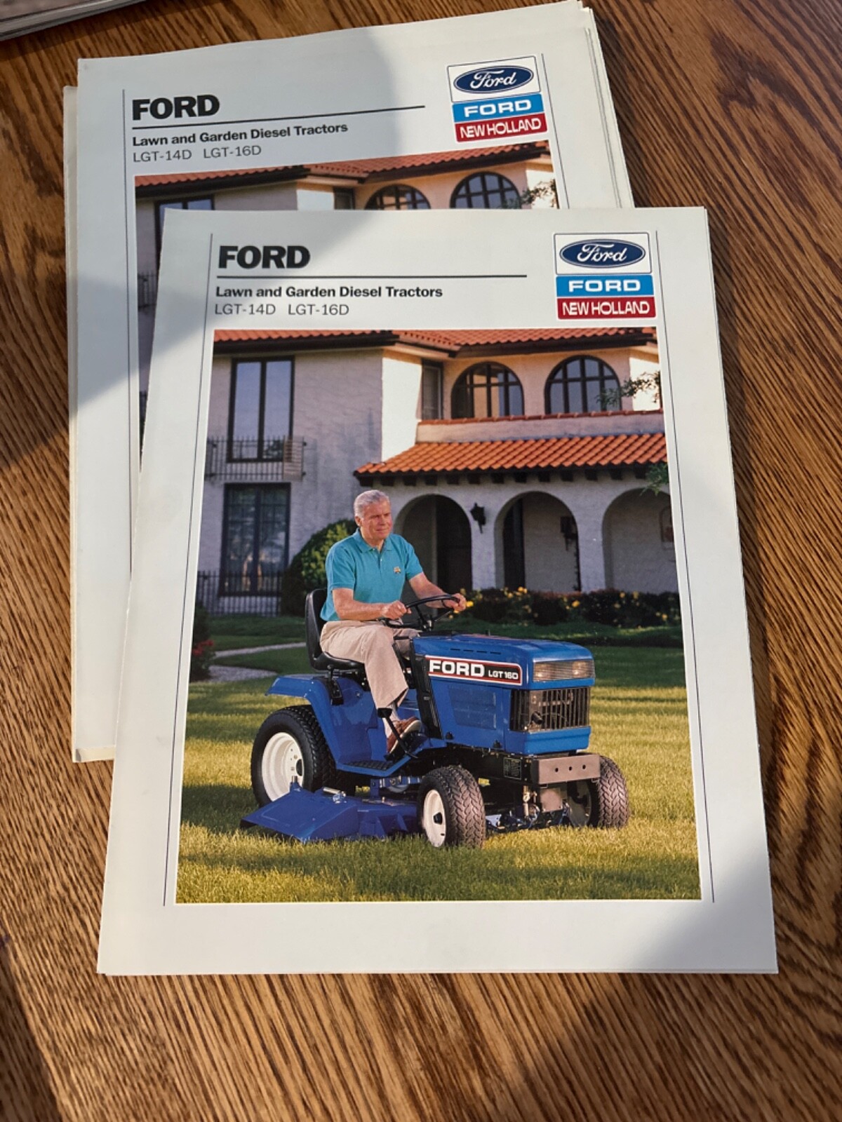 Ford Tractor Lawn & Garden Tractor For 1990 Brochure DCPA15