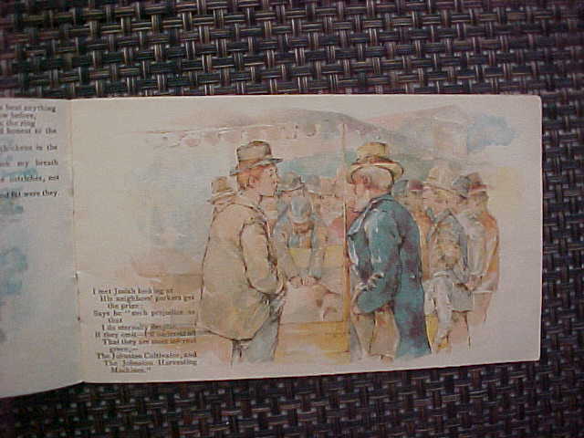THE JOHNSON HARVESTER CO. – Color Lithograph Catalog – 1890’s