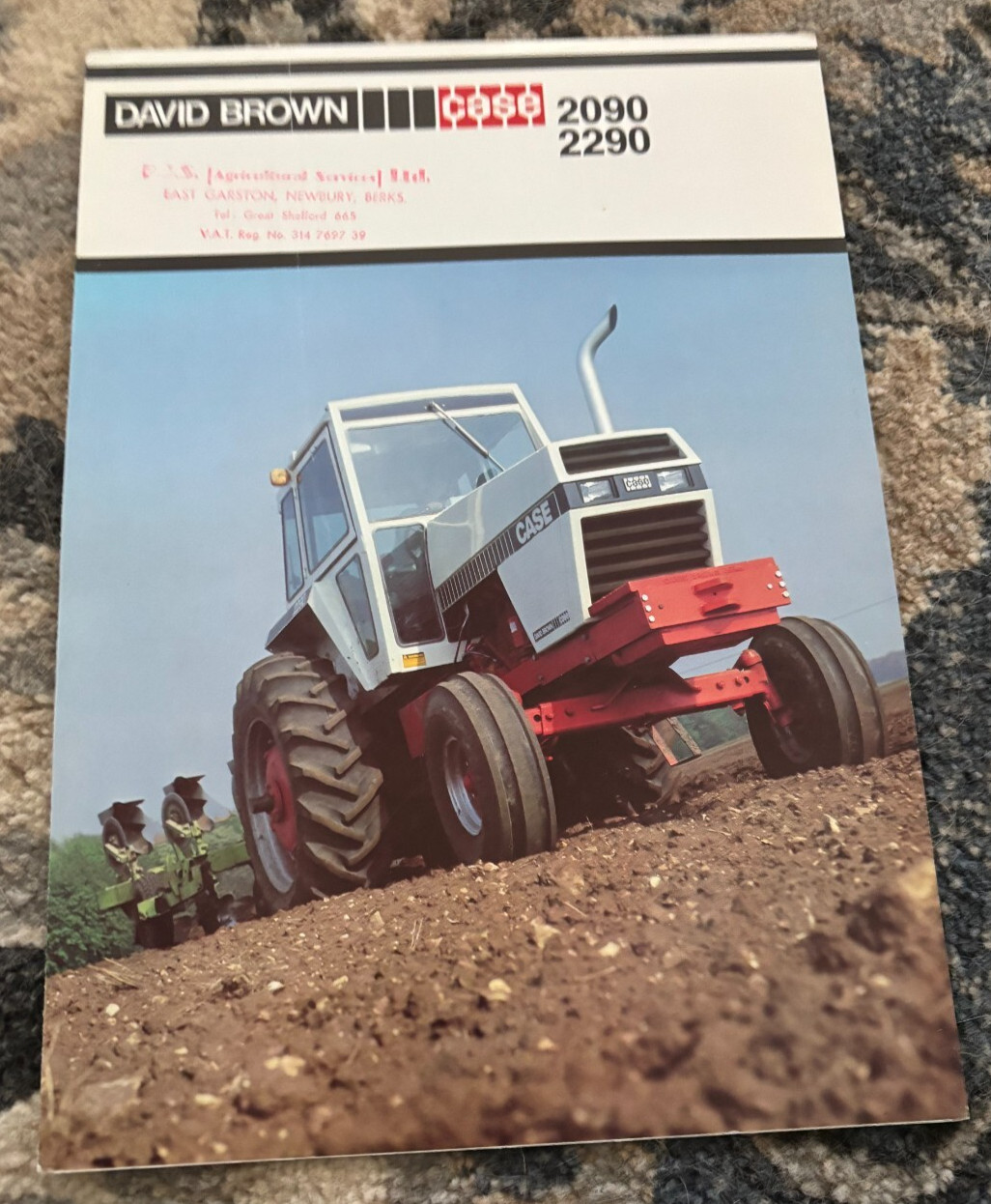 Case David Brown 2090 2290 Tractor Brochure FCCA25