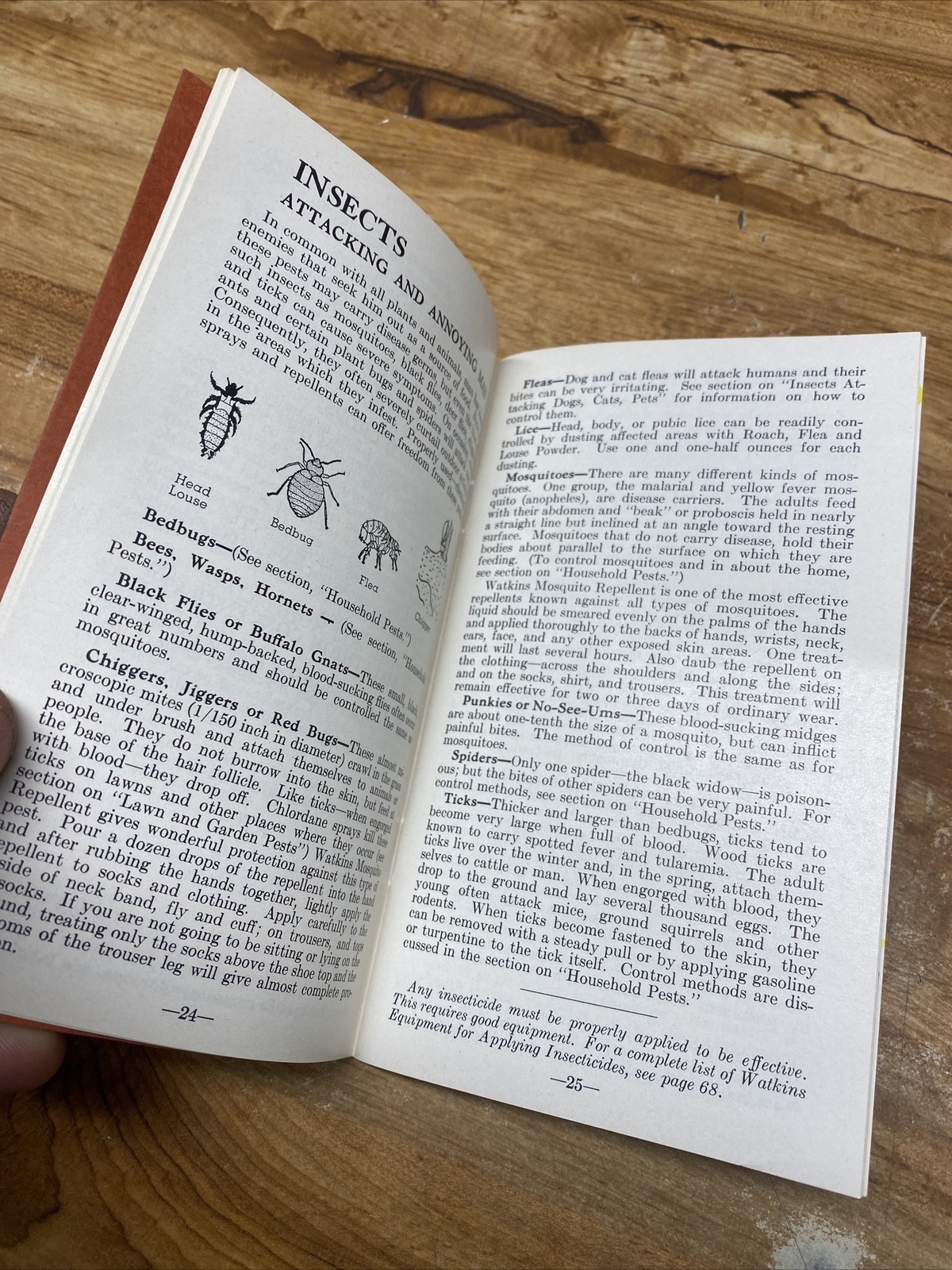 Vintage Brochure 1940’s FARM GUIDE, J R Watkins Pest Control, Animal Health
