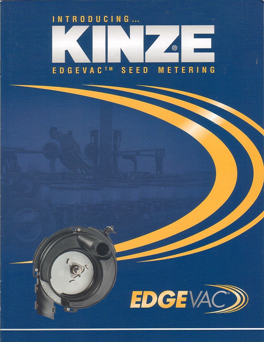 Farm Equipment Brochure – Kinze – Edgevac – Seed Metering – 2005 (F2430)
