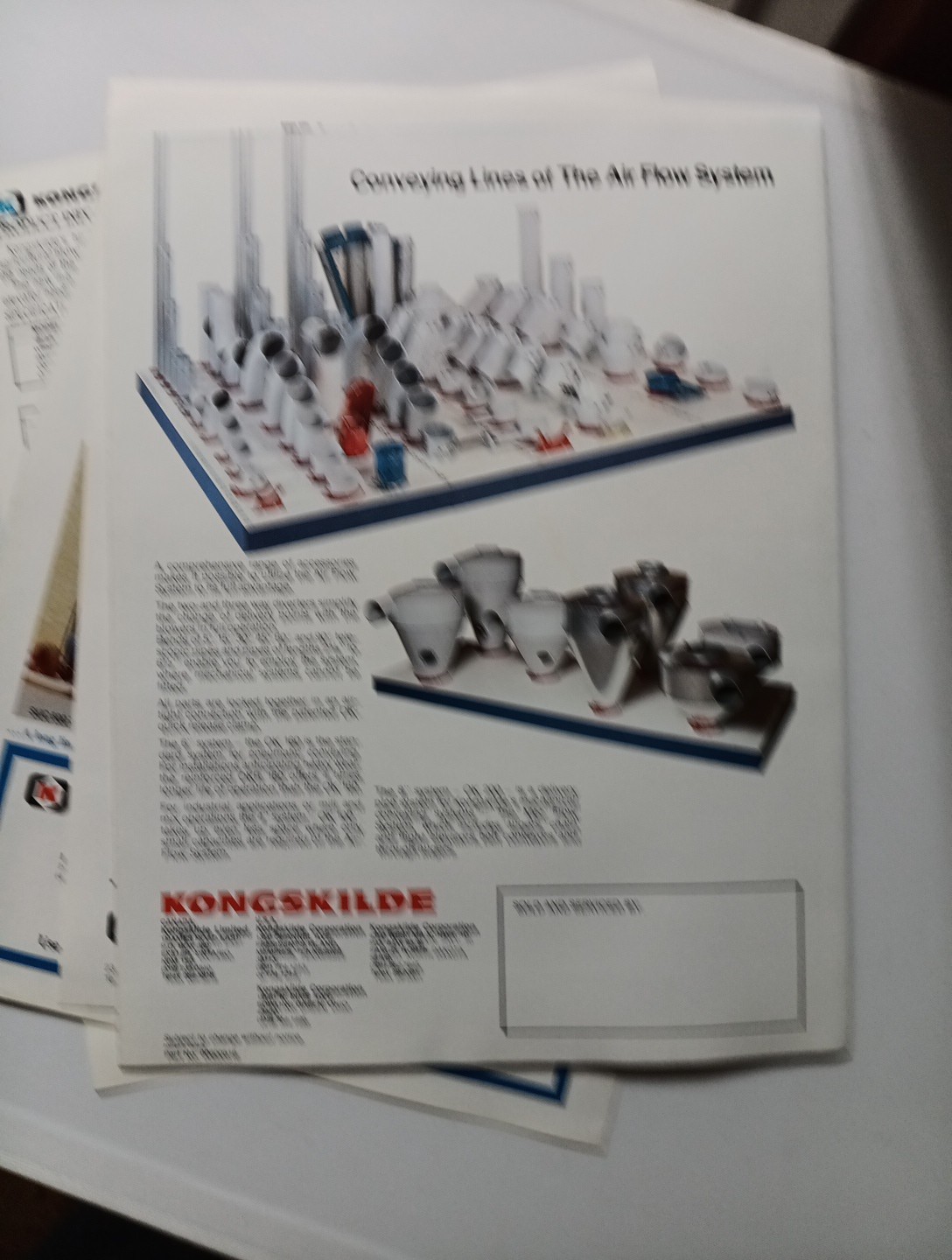 1990s Kongskilde Grain Blowers Vac Air Systems Sales Brochures Lot Of 3