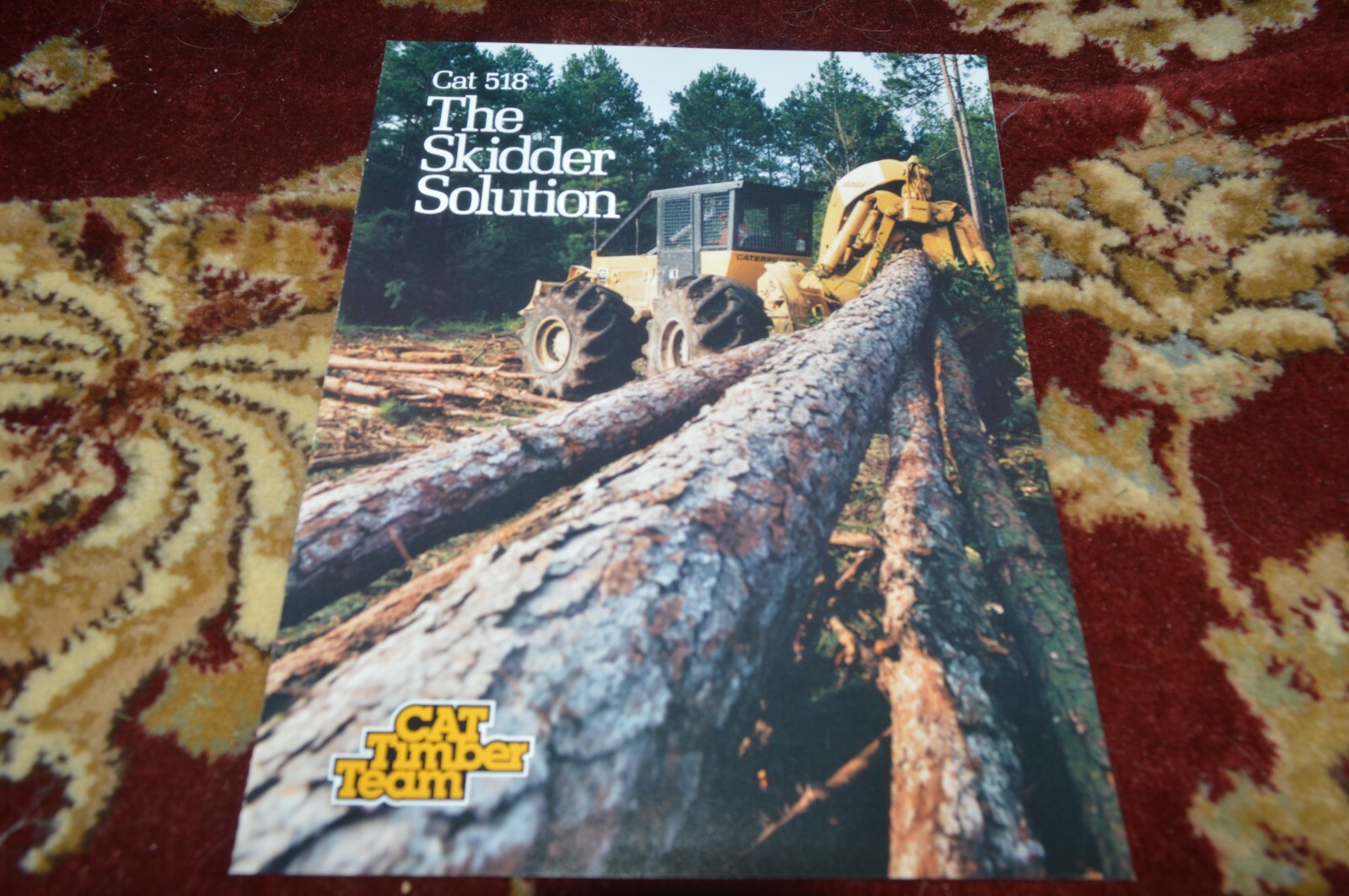 Caterpillar Cat 518 Skidder Brochure FCCA