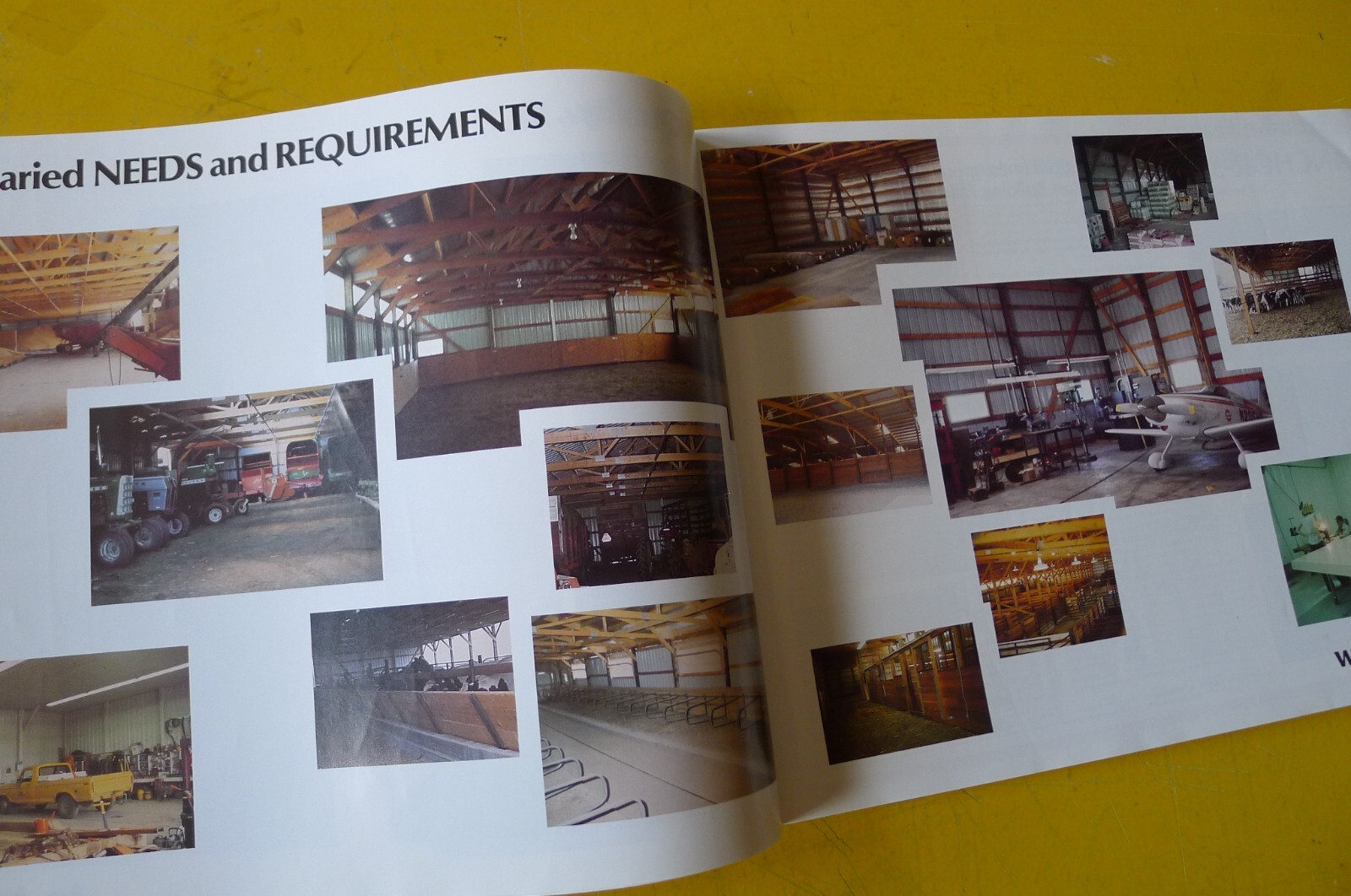 1970s Original LESTER’S Steel Farm Buildings BROCHURE Catalog