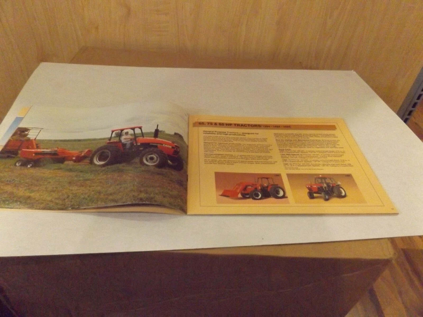 1986 CASE-IH FARM EQUIPMENT BUYER’S GUIDE , LIT # AD-60099-B