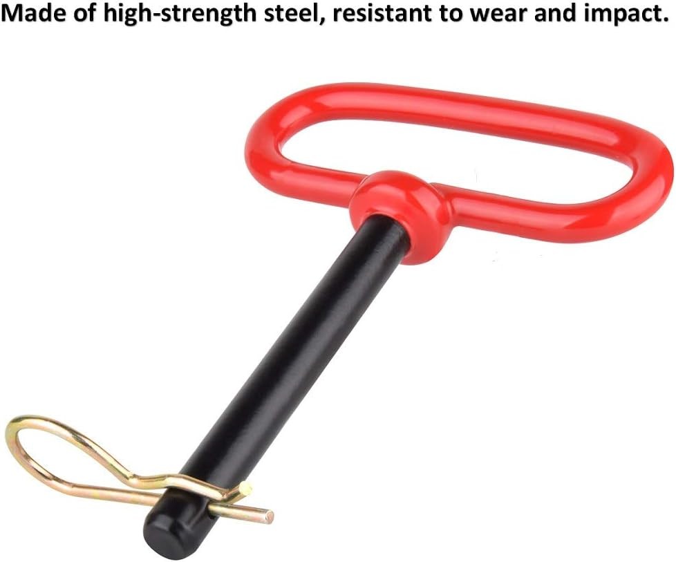Trailer Hitch Pin 1 2 x 3 5 8 Inch with Clip 2PCS New