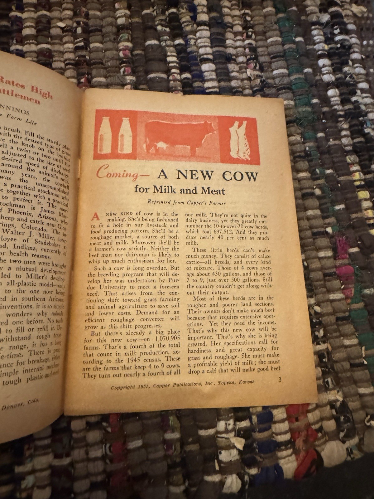 The General Farm tire, September 1951 Digest of Farm News