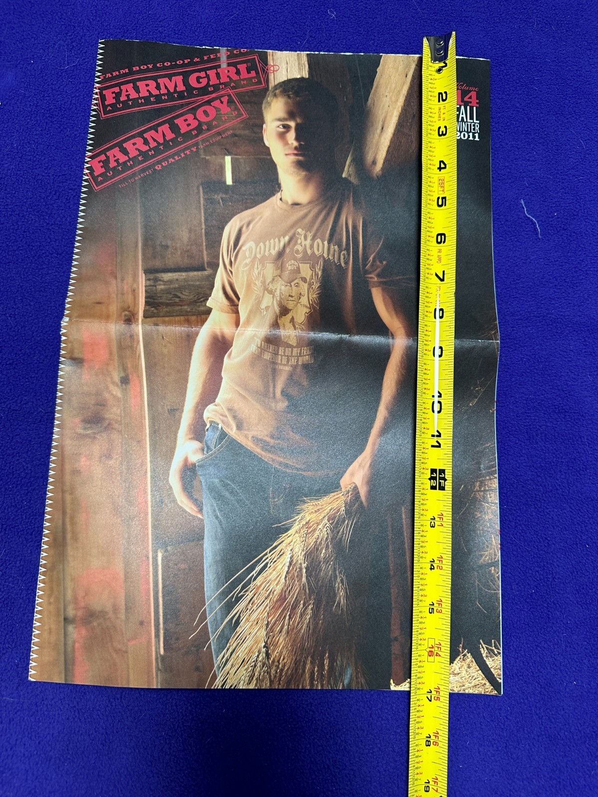 Farm Boy Farm Girl Poster Product Book Promotional 2010 560 Diesel Austin O’Mall