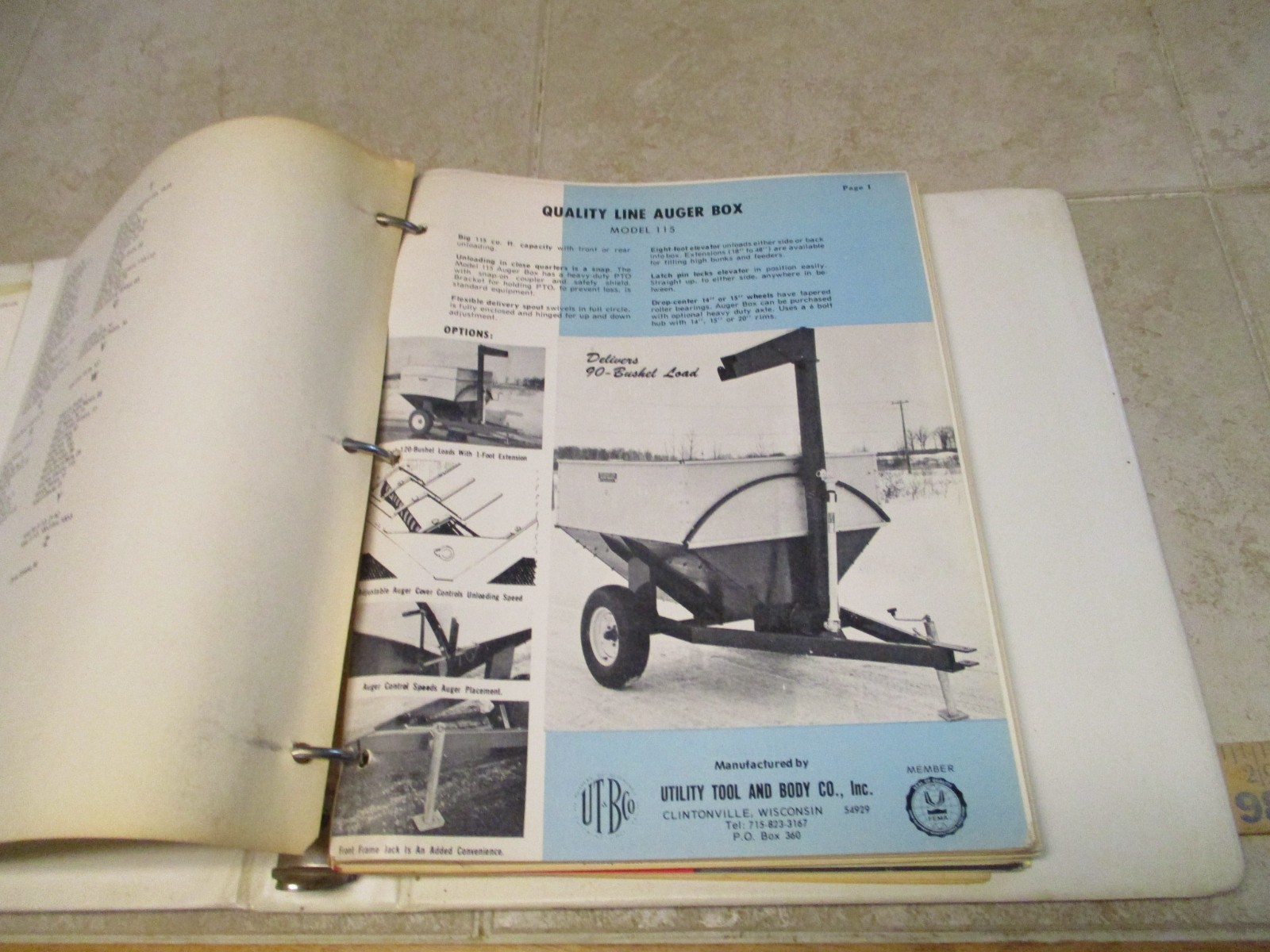 VtG Farm Supply Catalog Bailey Distributing Tractor Implements Hay Brochures