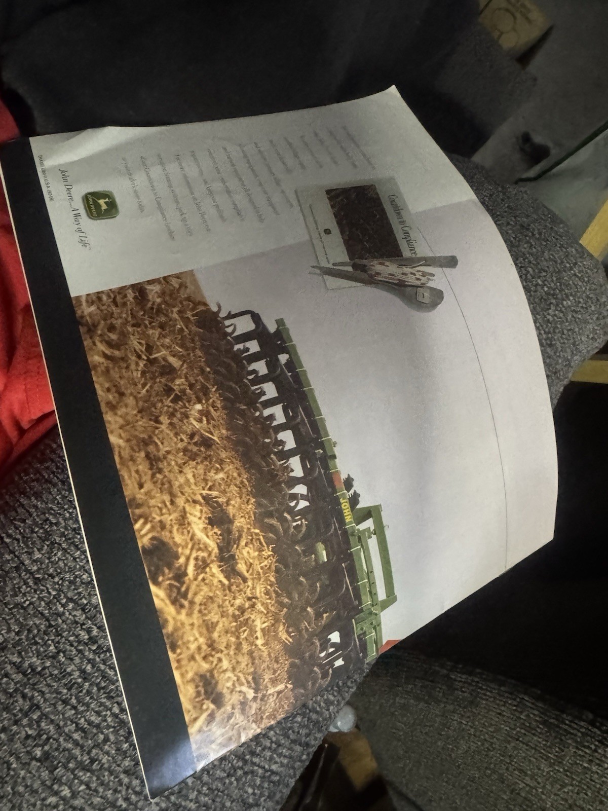 John Deere Seedbed Tillage For 1992 Brochure FCCA