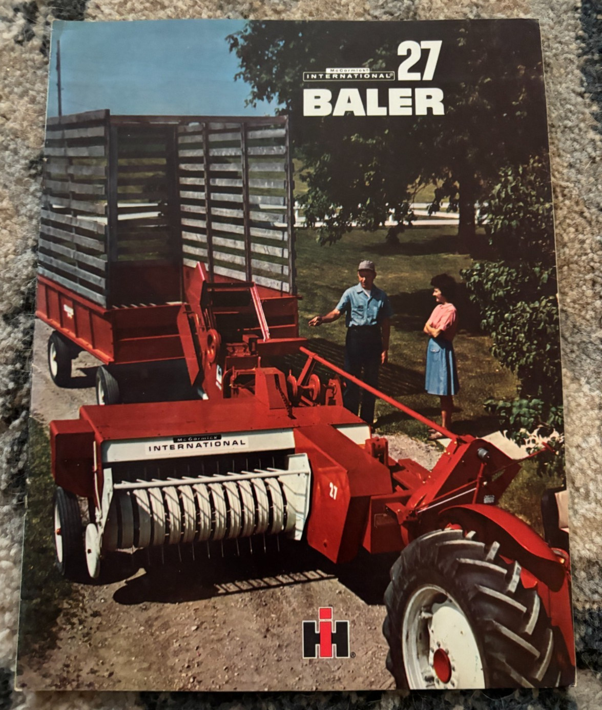 International Harvester 27 Baler For 1965 Brochure FCCA25