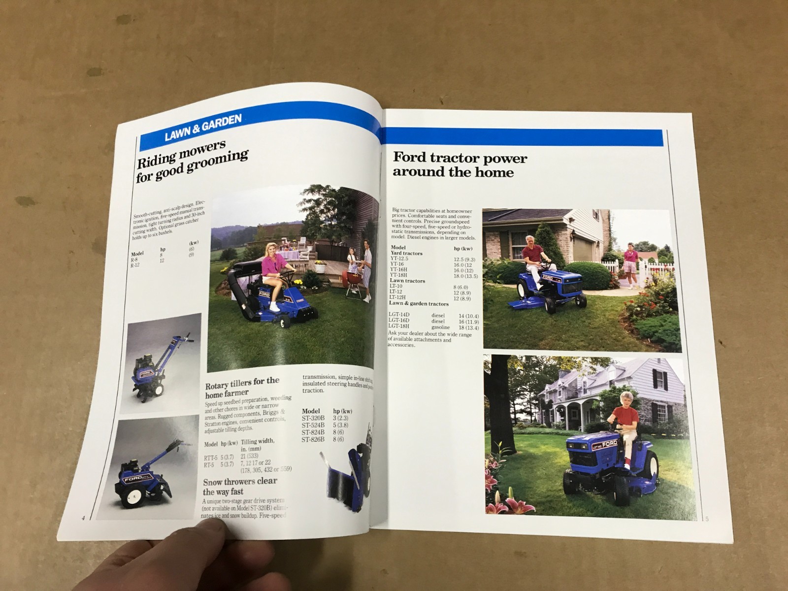 Vintage Ford New Holland Products Buyer’s Guide/Salesman Brochure