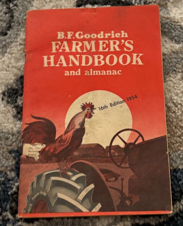 B F Goodrich Farmers Handbook for 1954 Brochure DCPA26