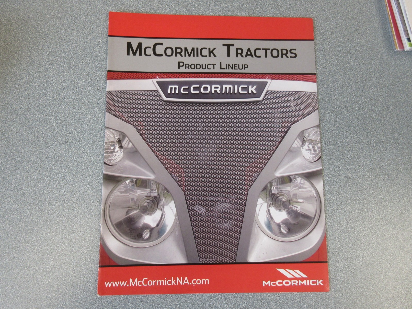 McCormick Tractors Product Lineup Catalog Brochure 8 Page