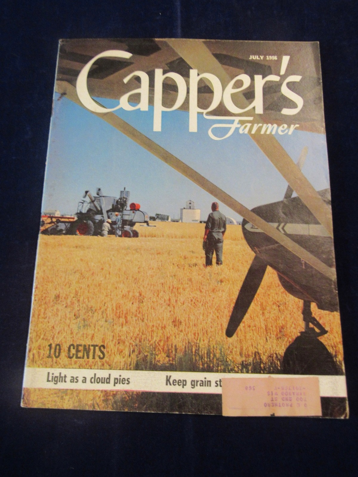 Vintage July 1956 Capper’s Farmer Magazine Machinery & Equipment C584
