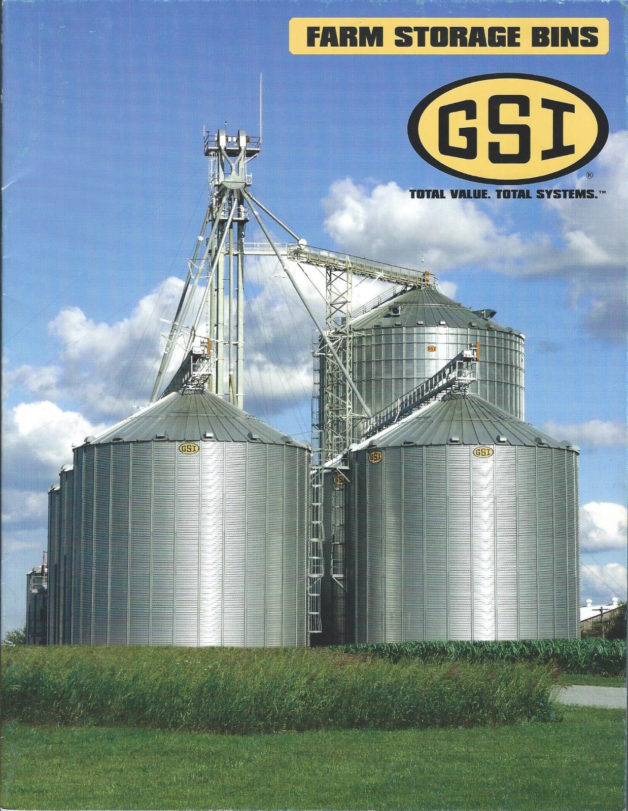 Farm Equipment Brochure – GSI – NSL WSL FCDL CFL Storage Bins – 2011 (F4678)