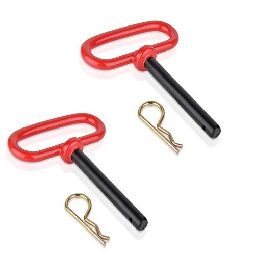 Trailer Hitch Pin 1 2 x 3 5 8 Inch 2 Pack New