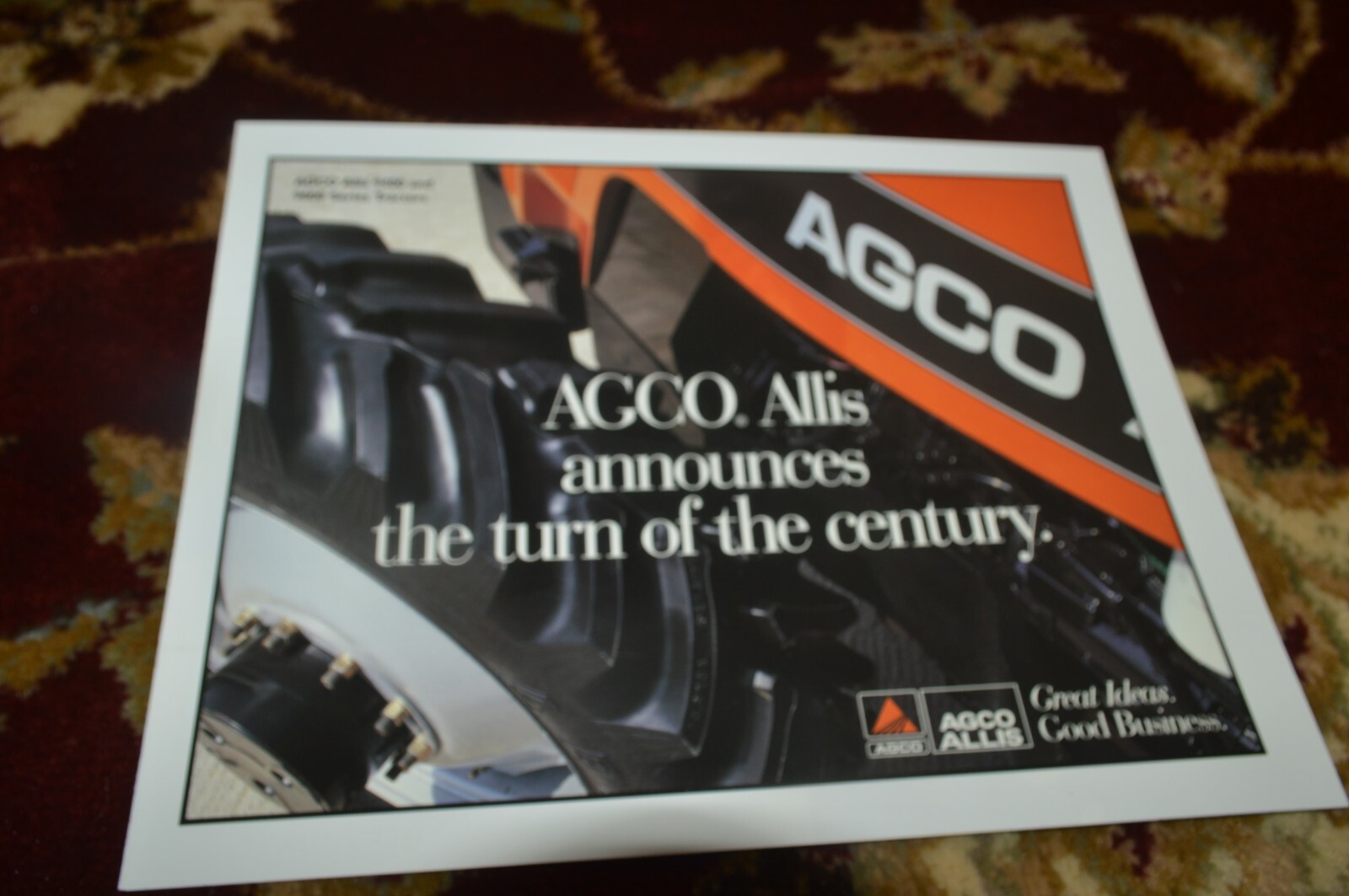 Acgo Allis Chalmers 9435 9455 9635 9655 9675 9695 Tractor Brochure FCCA