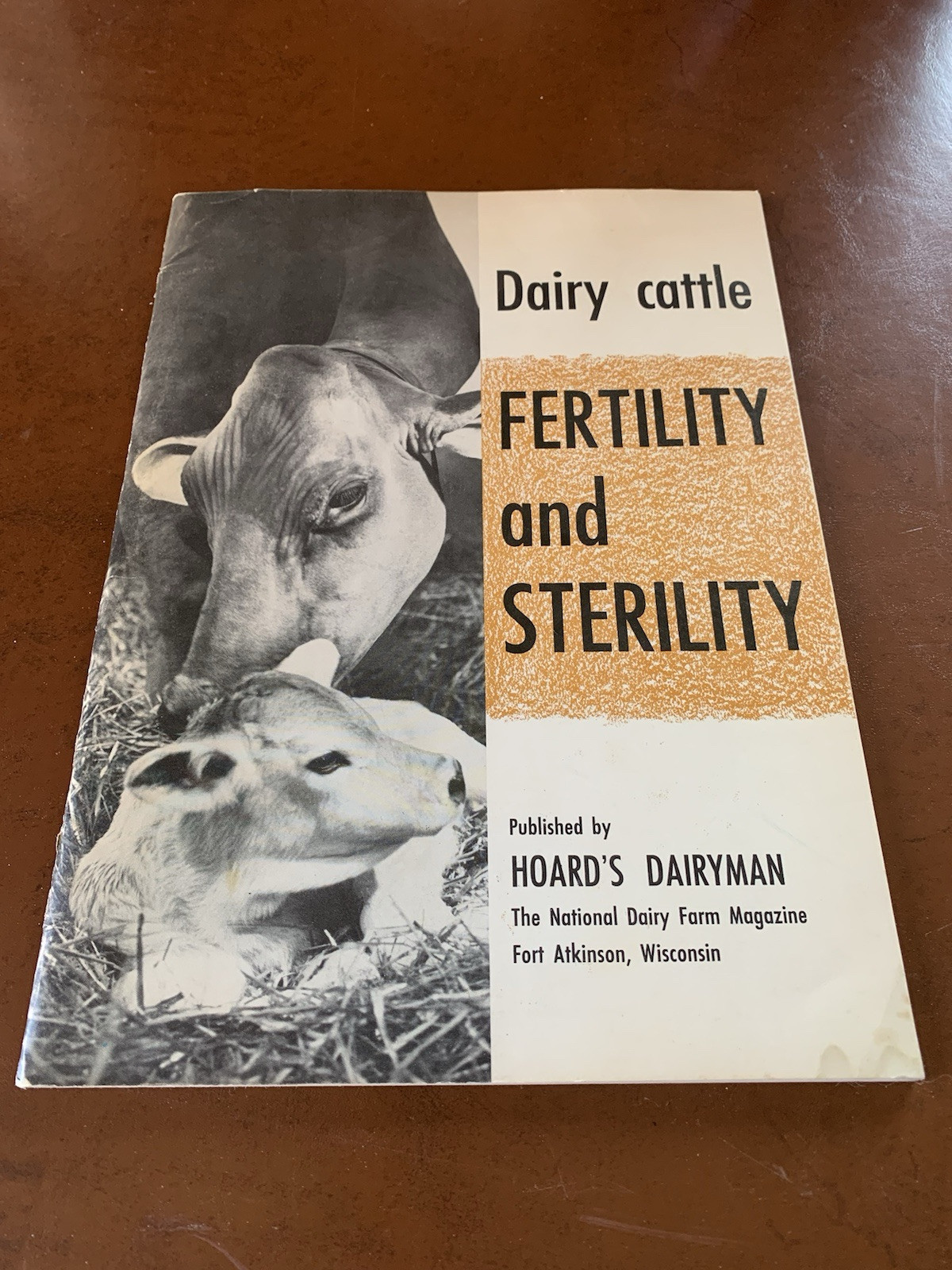 Hoard’s Dairyman 1973 Dairy Cattle Fertility & Sterility Farming Milk Ranching