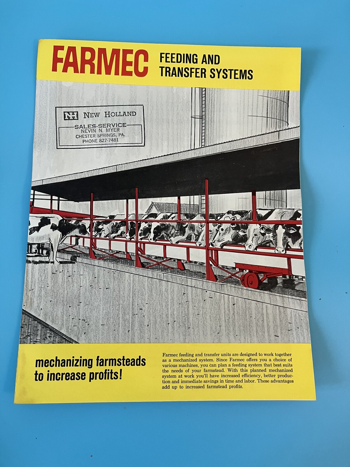 Vintage Set of 4 Farmec Buyers Guide.