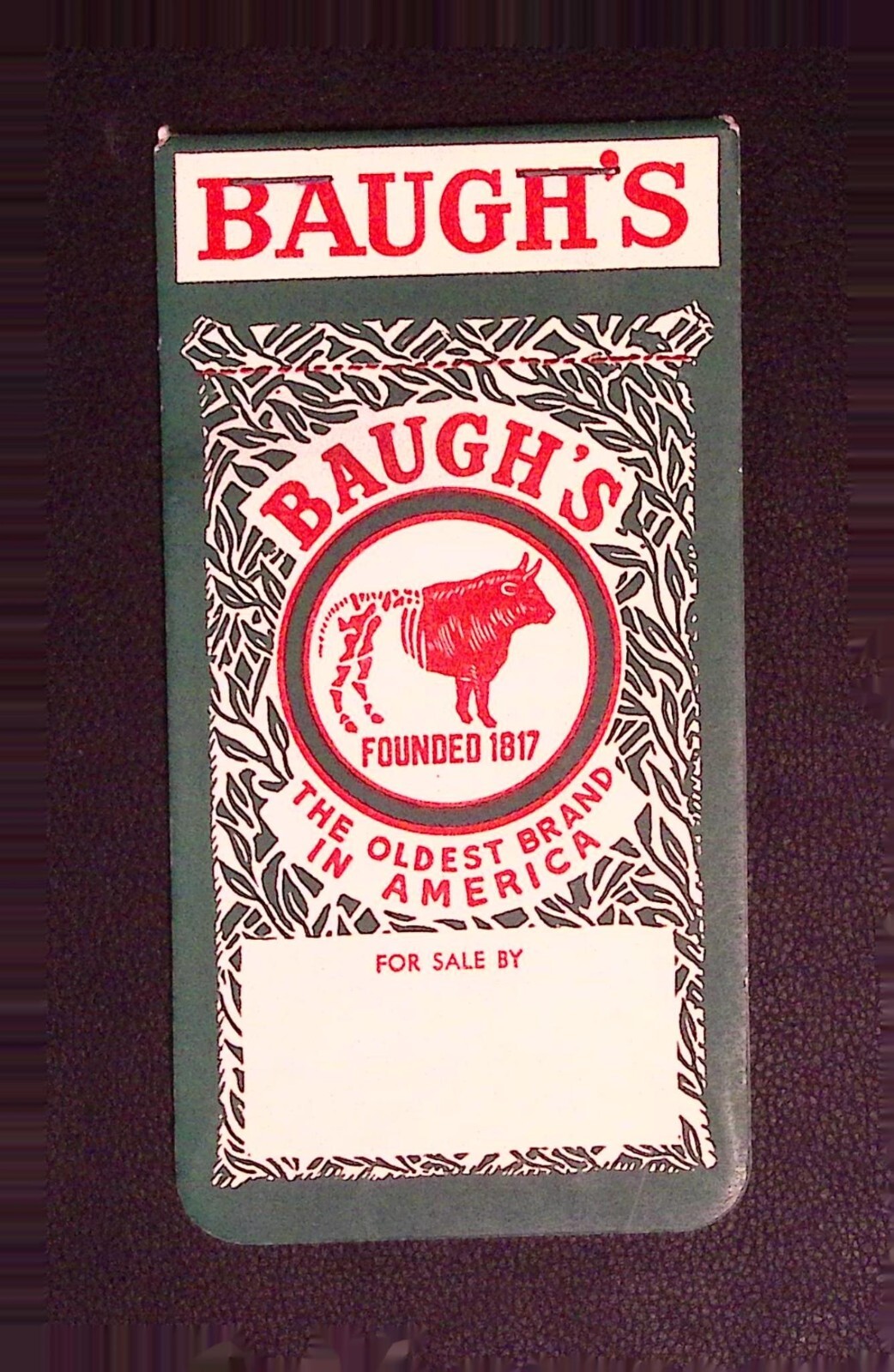 Baugh’s Fertilizers Advertising Scratch Pad and Information