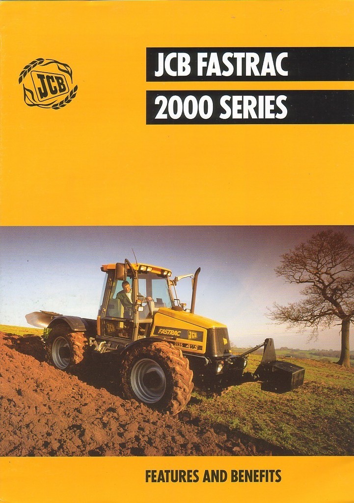Farm Tractor Brochure – JCB – Fastrac 2000 series – 1998 (F1046)