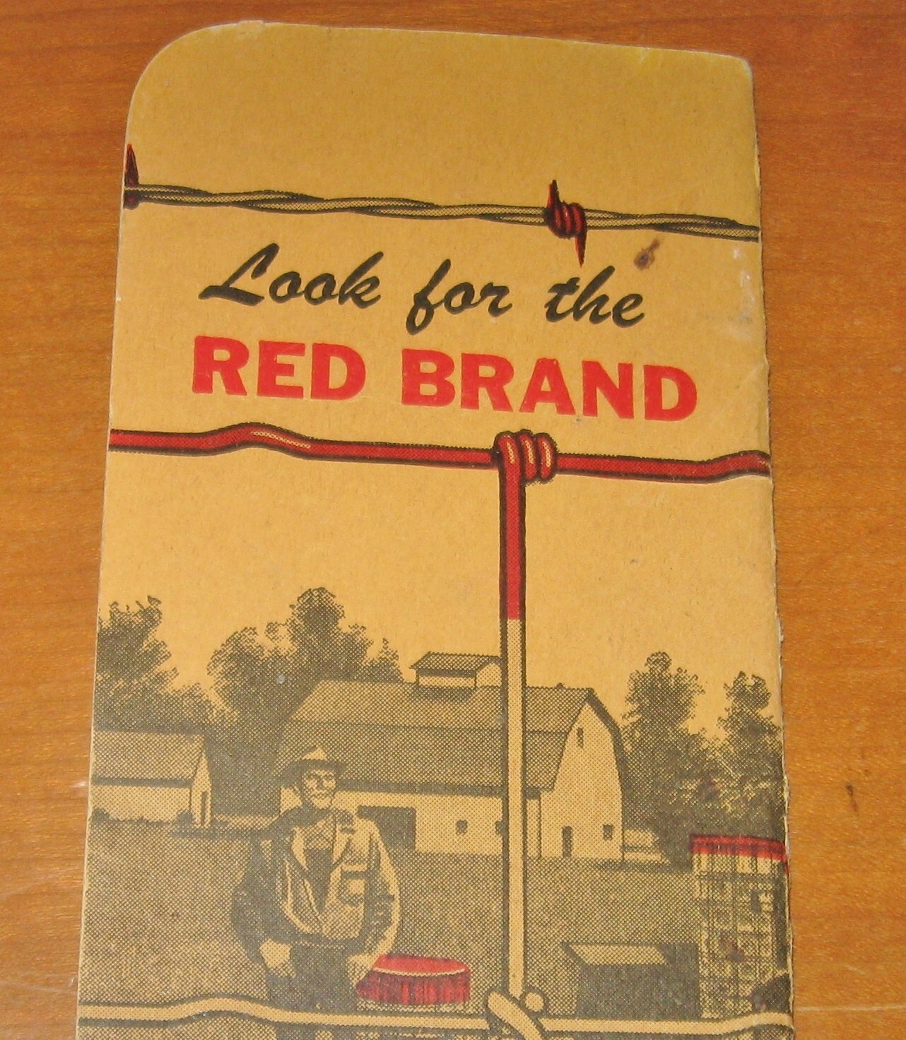 Vintage Keystone Steele and Wire Look for Red Brand Pamphlet Farmer’s Guide