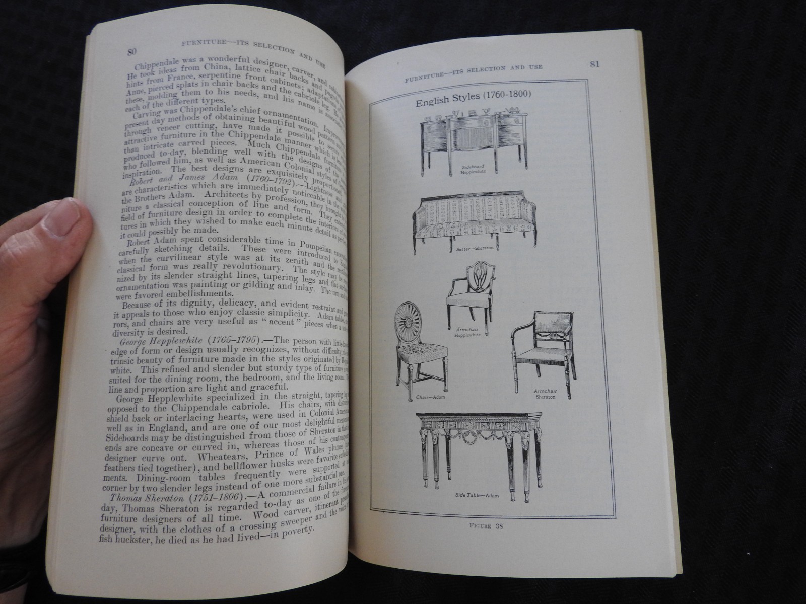 1931 “Furniture, it’s Selection & Use” U.S. Department of Commerce Wood Lumber