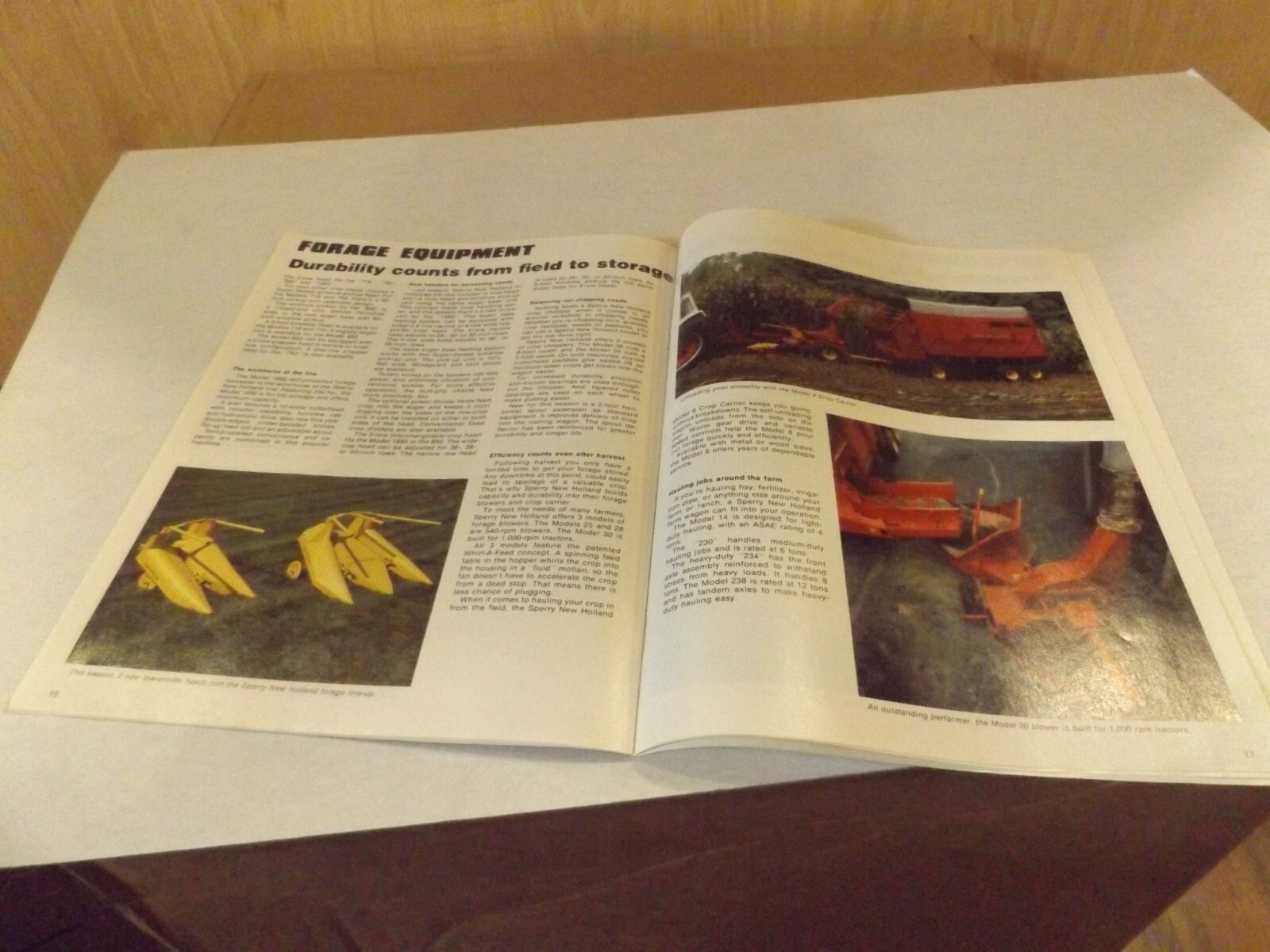 1979 SPERRY NEW HOLLAND EQUIPMENT BUYER’S GUIDE , LIT # 6175157
