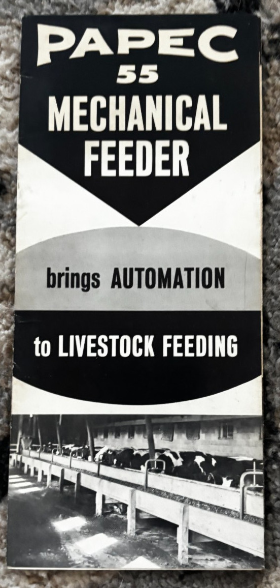 Papec 55 Mechanical Feeder For 1963 Brochure DCPA26
